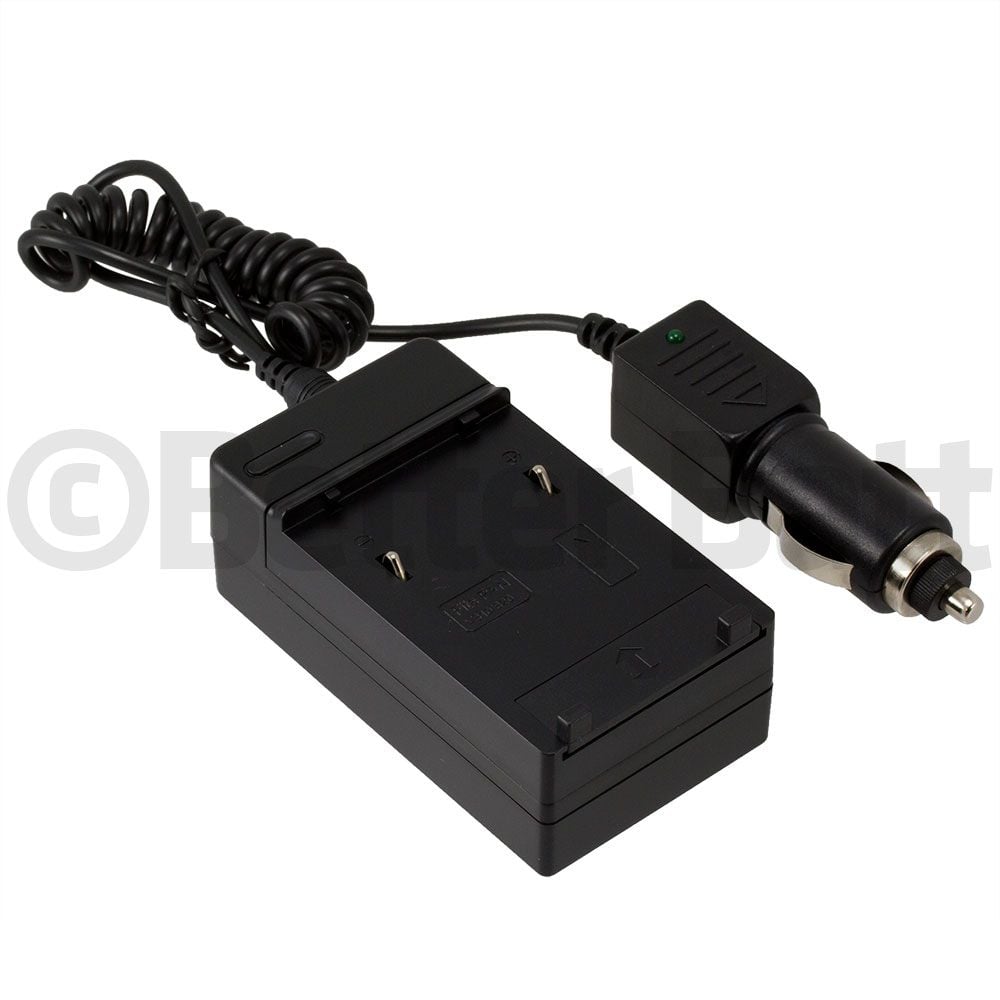 Panasonic CGR-V620T/1B Charger Replacement (Wall + Car Cord)