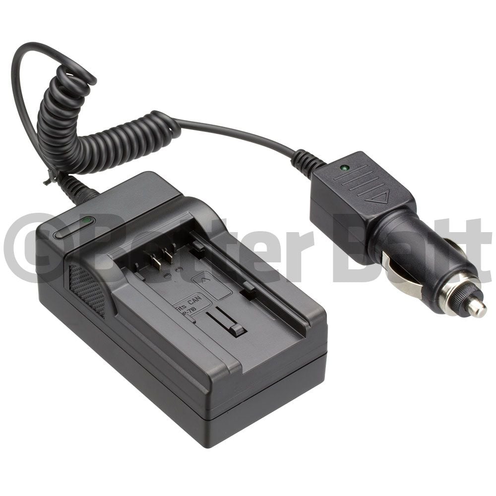 Canon iVIS HF M51 Charger Replacement (Wall + Car Cord)