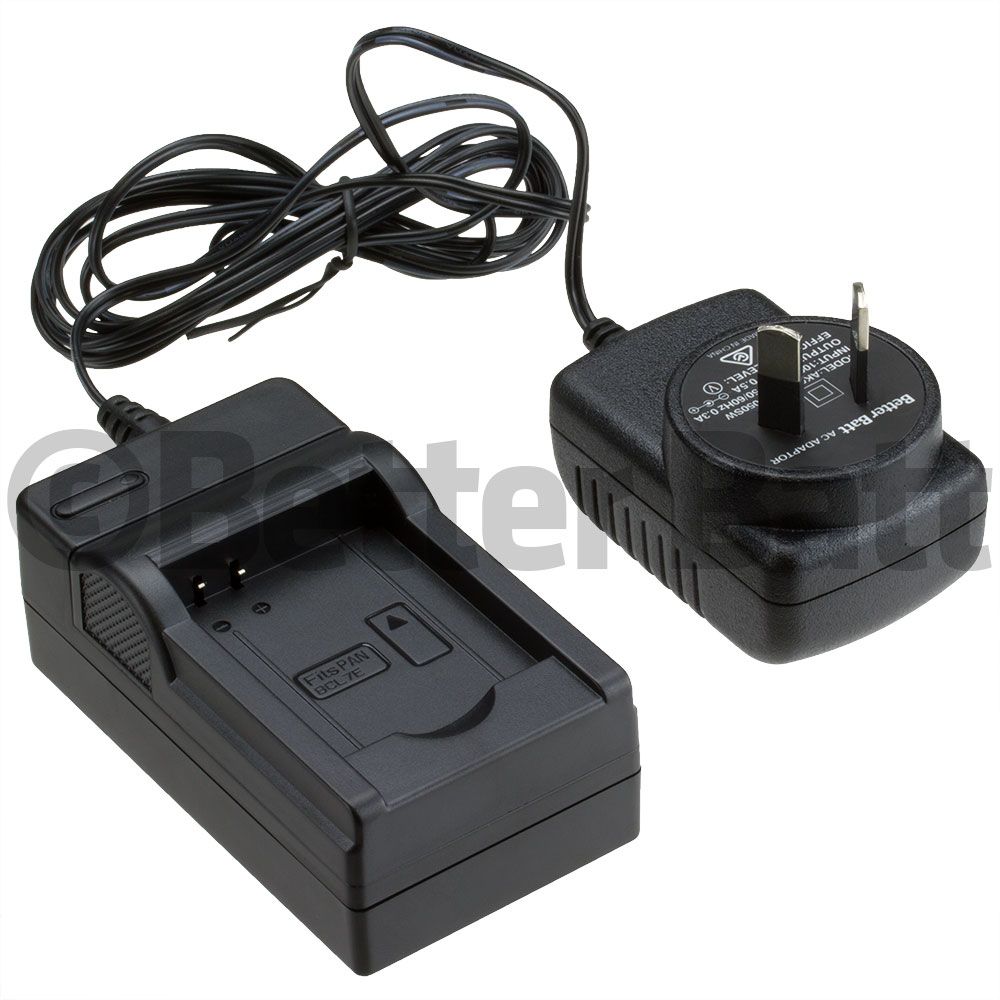 Panasonic Lumix DMC-FS50S Charger Replacement (Wall + Car Cord)