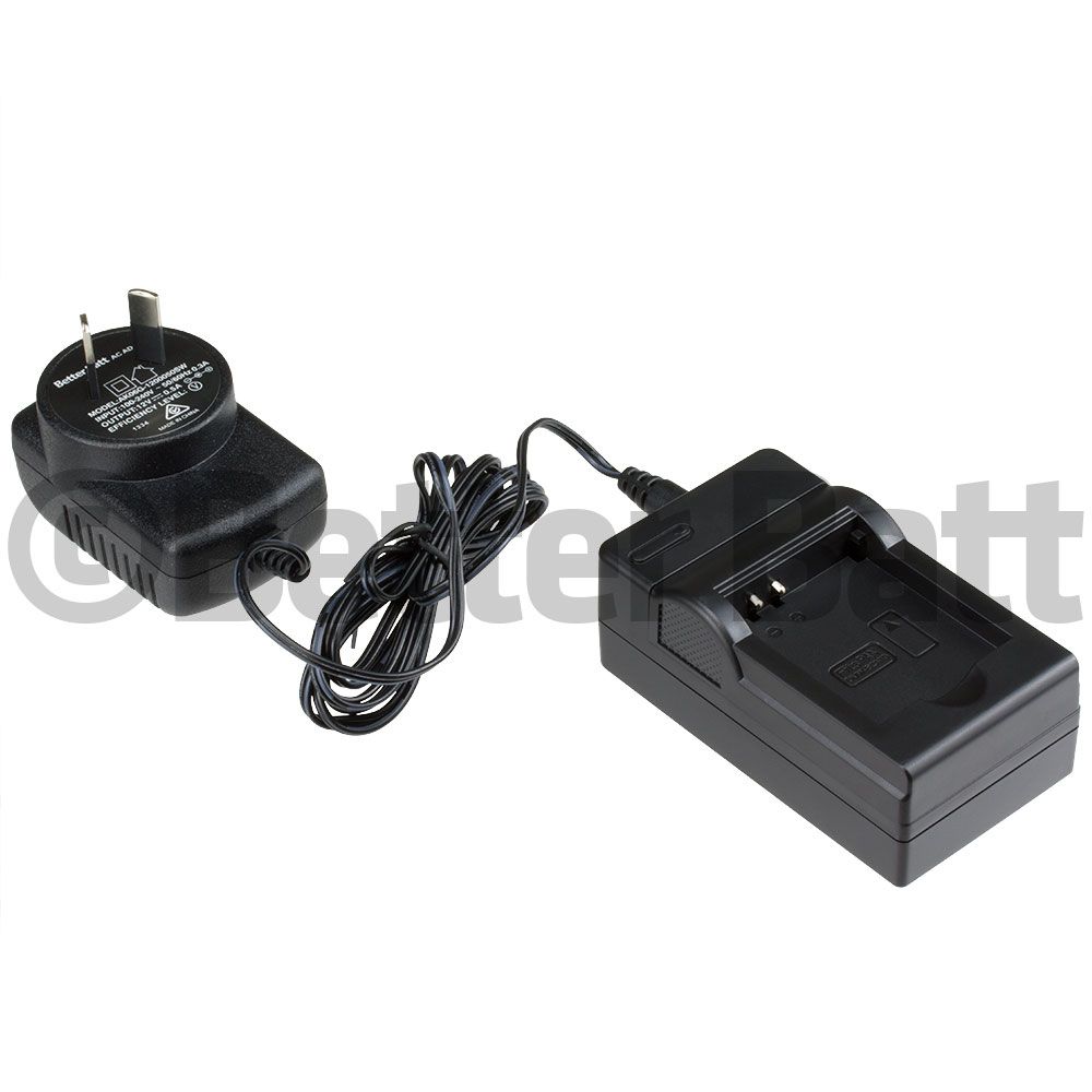 Leica BP-DC14 Charger Replacement (Wall + Car Cord)