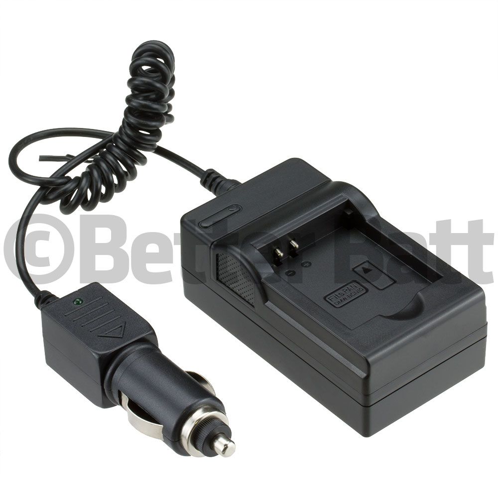 Leica BP-DC14 Charger Replacement (Wall + Car Cord)