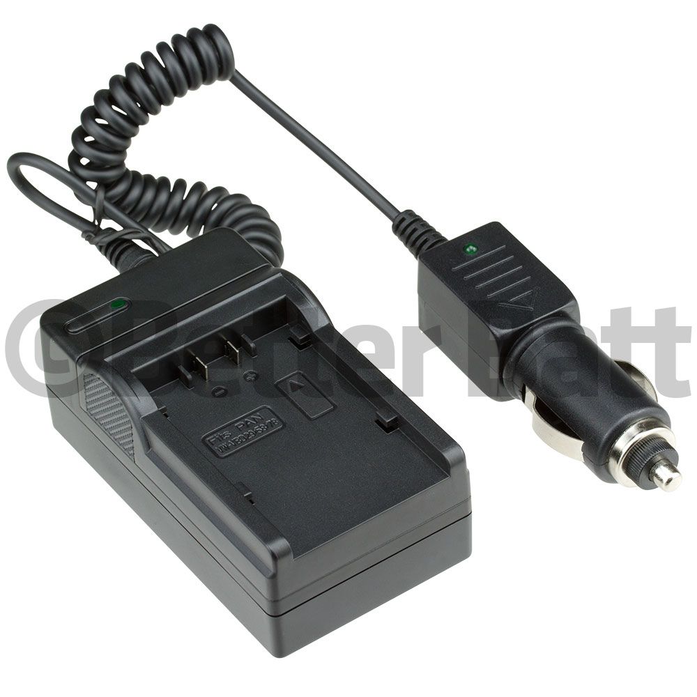 Panasonic AG-BRD50 Charger Replacement (Wall + Car Cord)