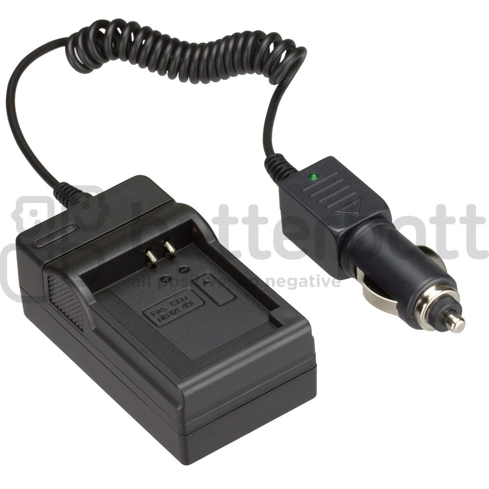 Canon PowerShot G5 X Mark II Charger Replacement (Wall + Car Cord)