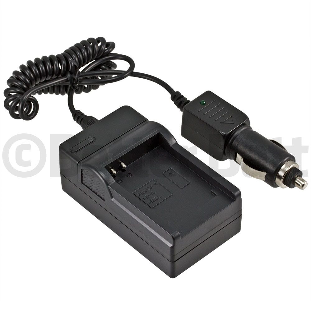 Canon PowerShot SD750 Charger Replacement (Wall + Car Cord)