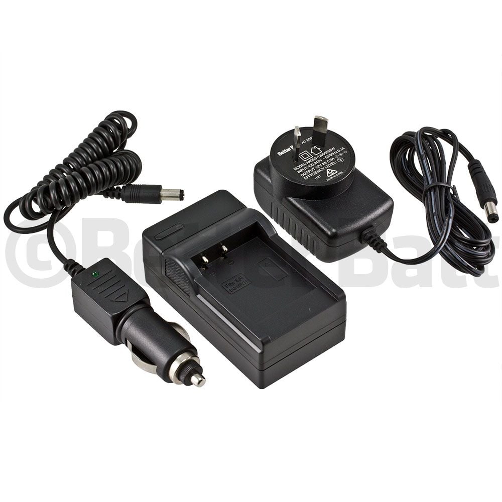Sony Cyber-Shot DSC-T20 Charger Replacement (Wall + Car Cord)