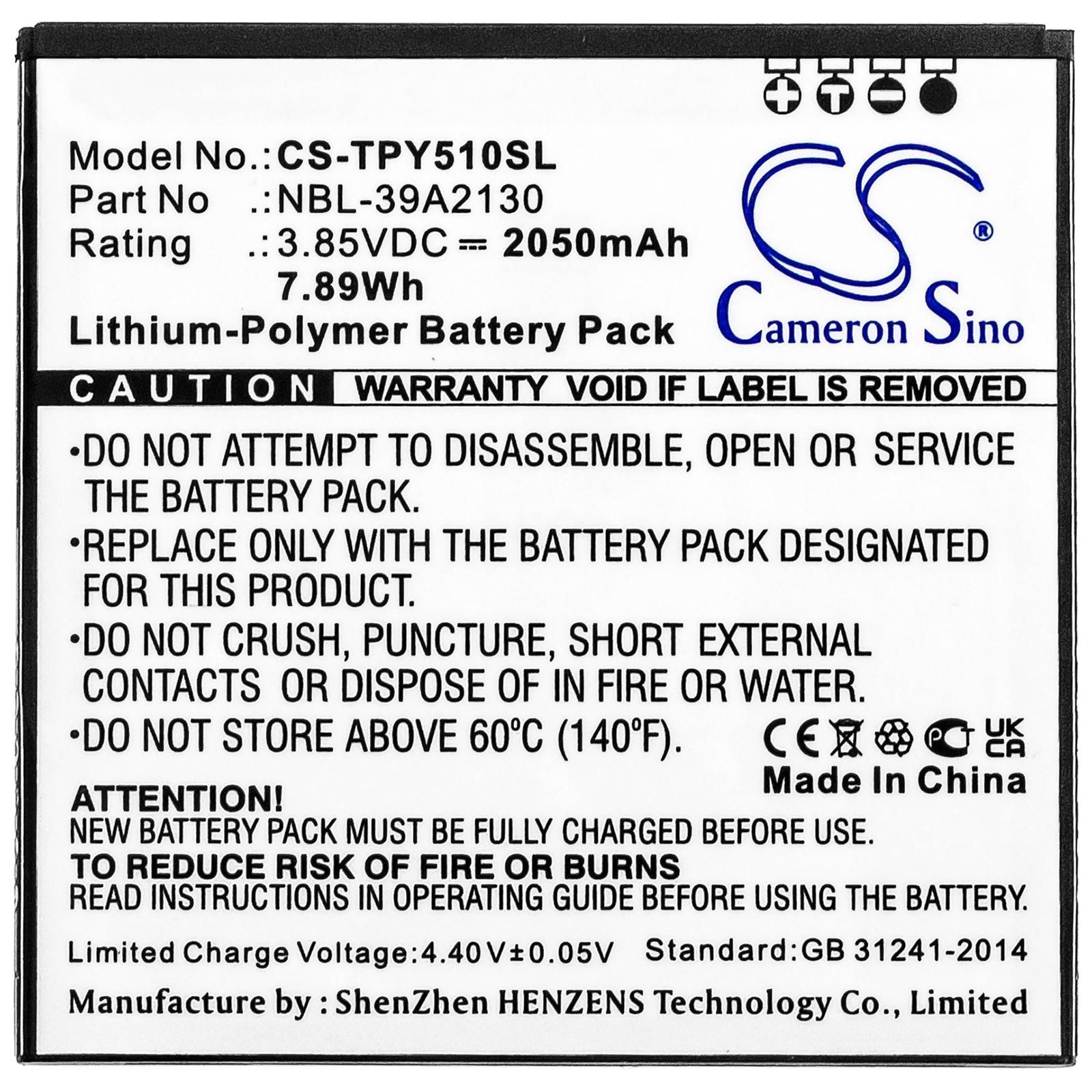 Neffos TP802A Battery Replacement