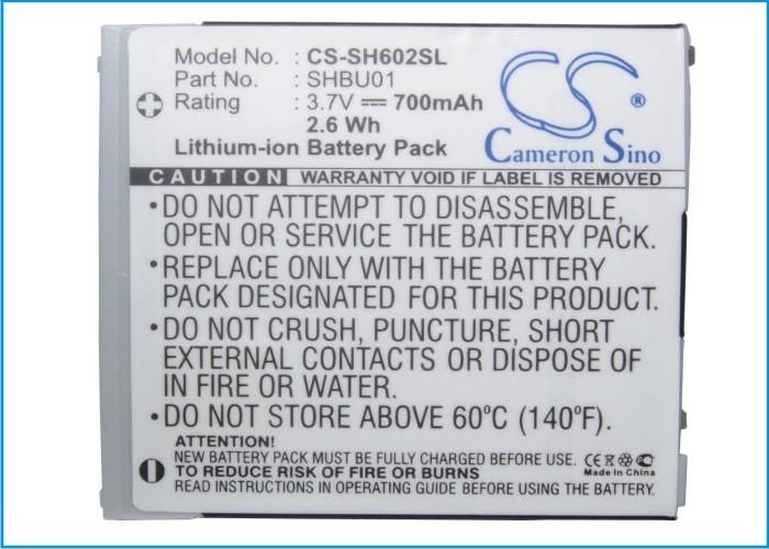 Sharp S602SH Battery Replacement