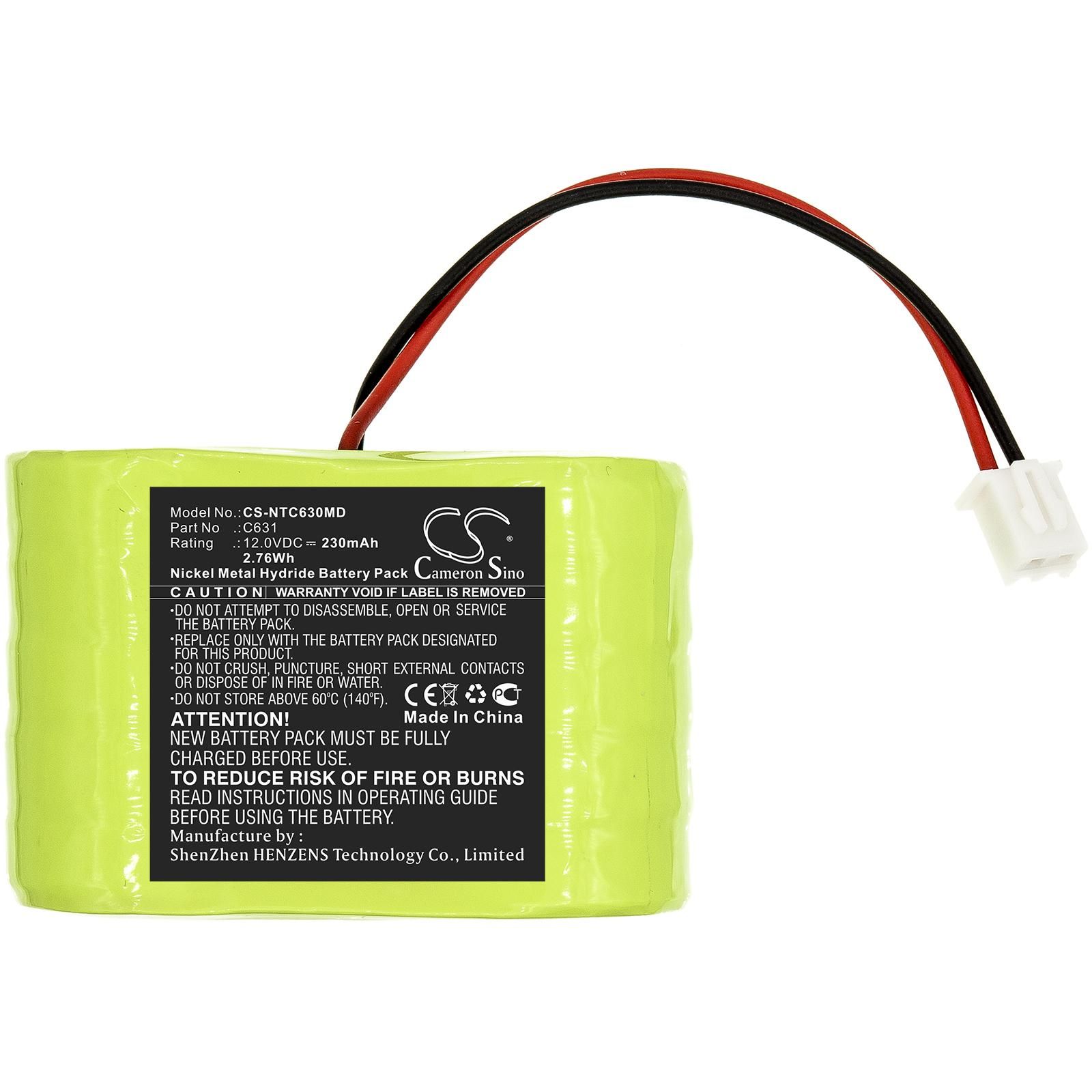 Natus DOP CT Battery Replacement