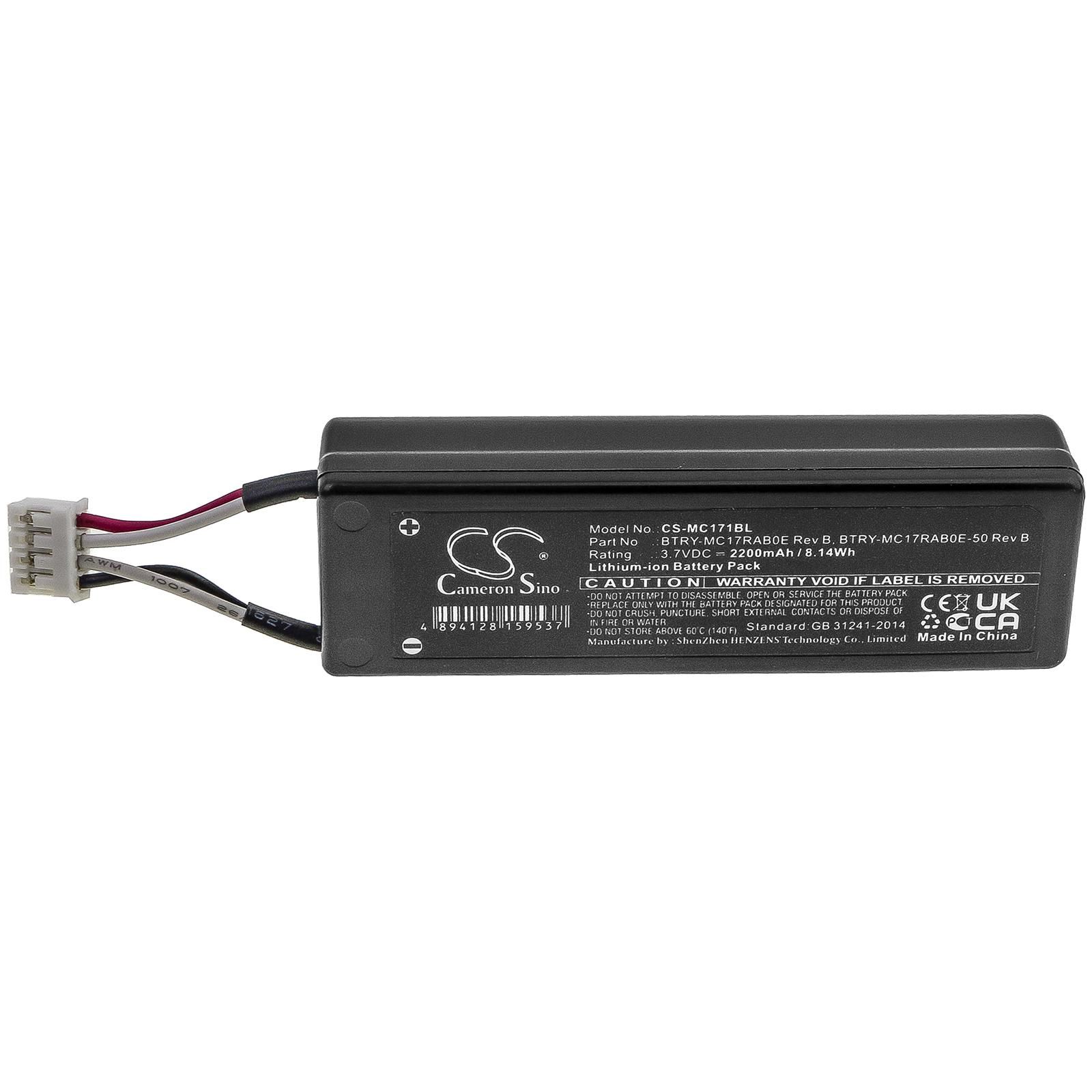 Motorola BTRY-MC17RAB0E Rev B Battery Replacement
