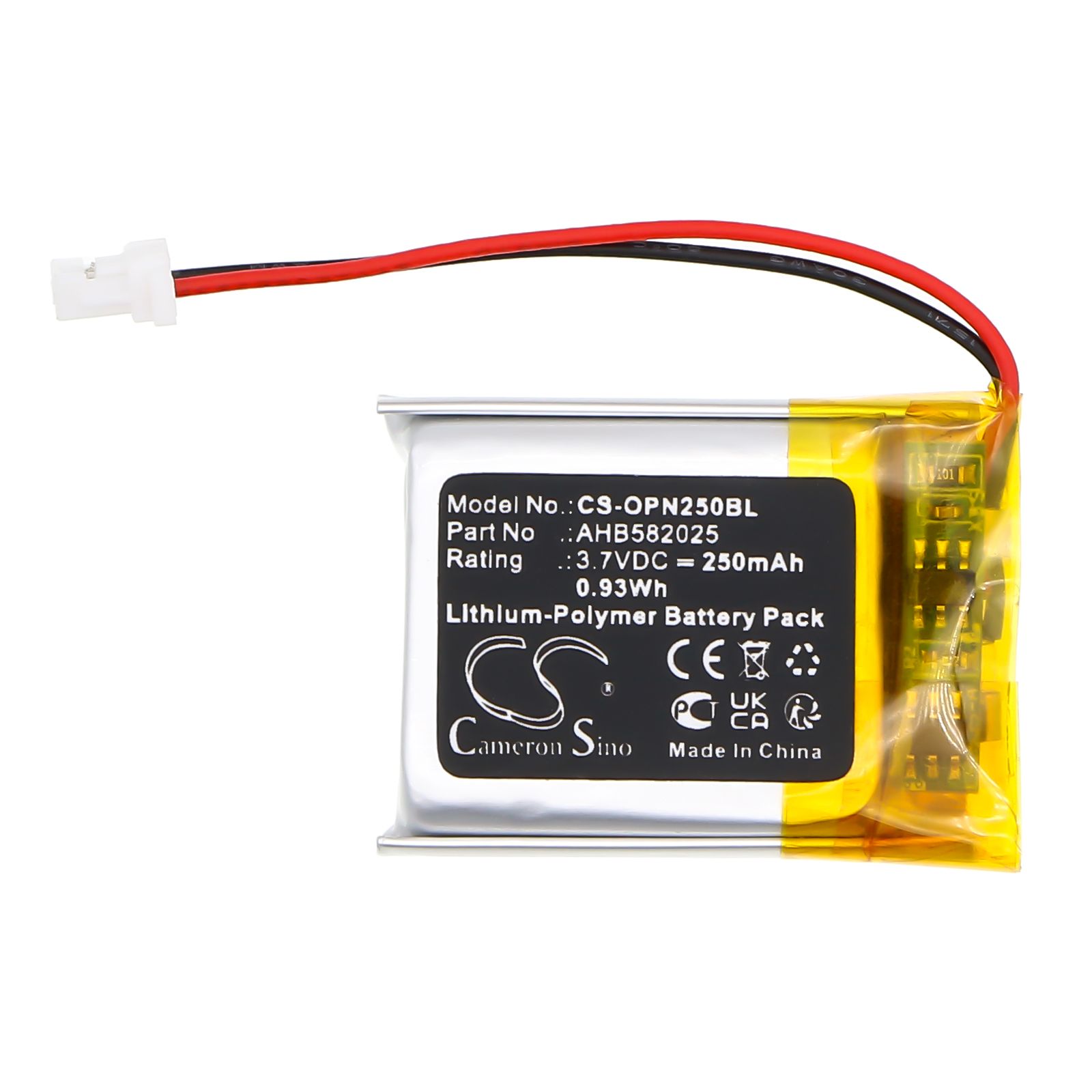 Opticon AHB582025 Battery Replacement