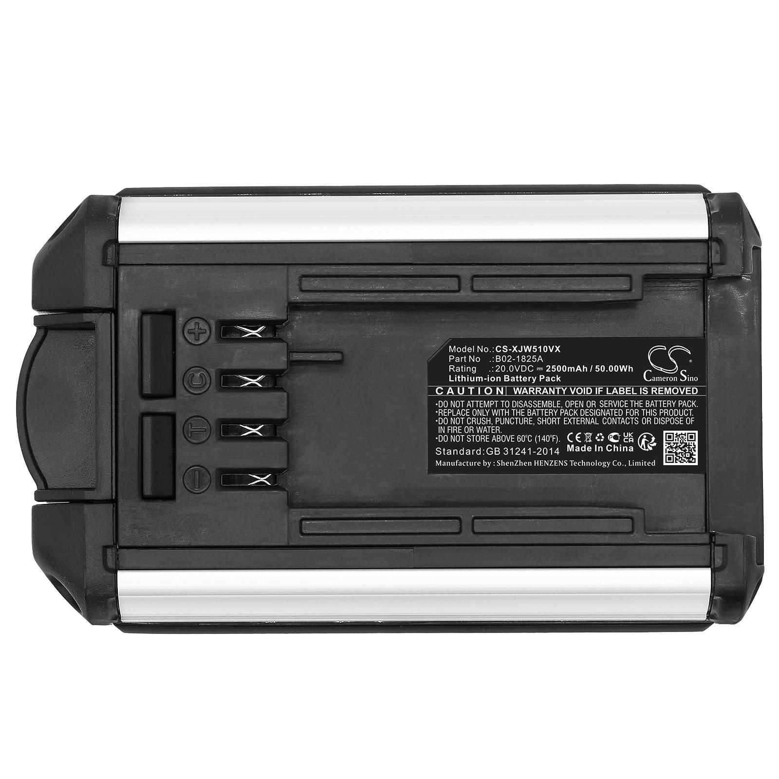Jimmy JW31 Battery Replacement