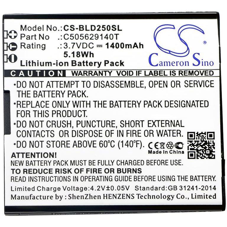 BLU C505629140T Battery Replacement