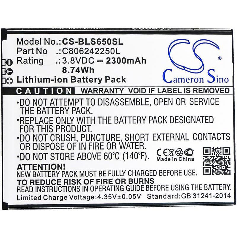 BLU S650P Battery Replacement