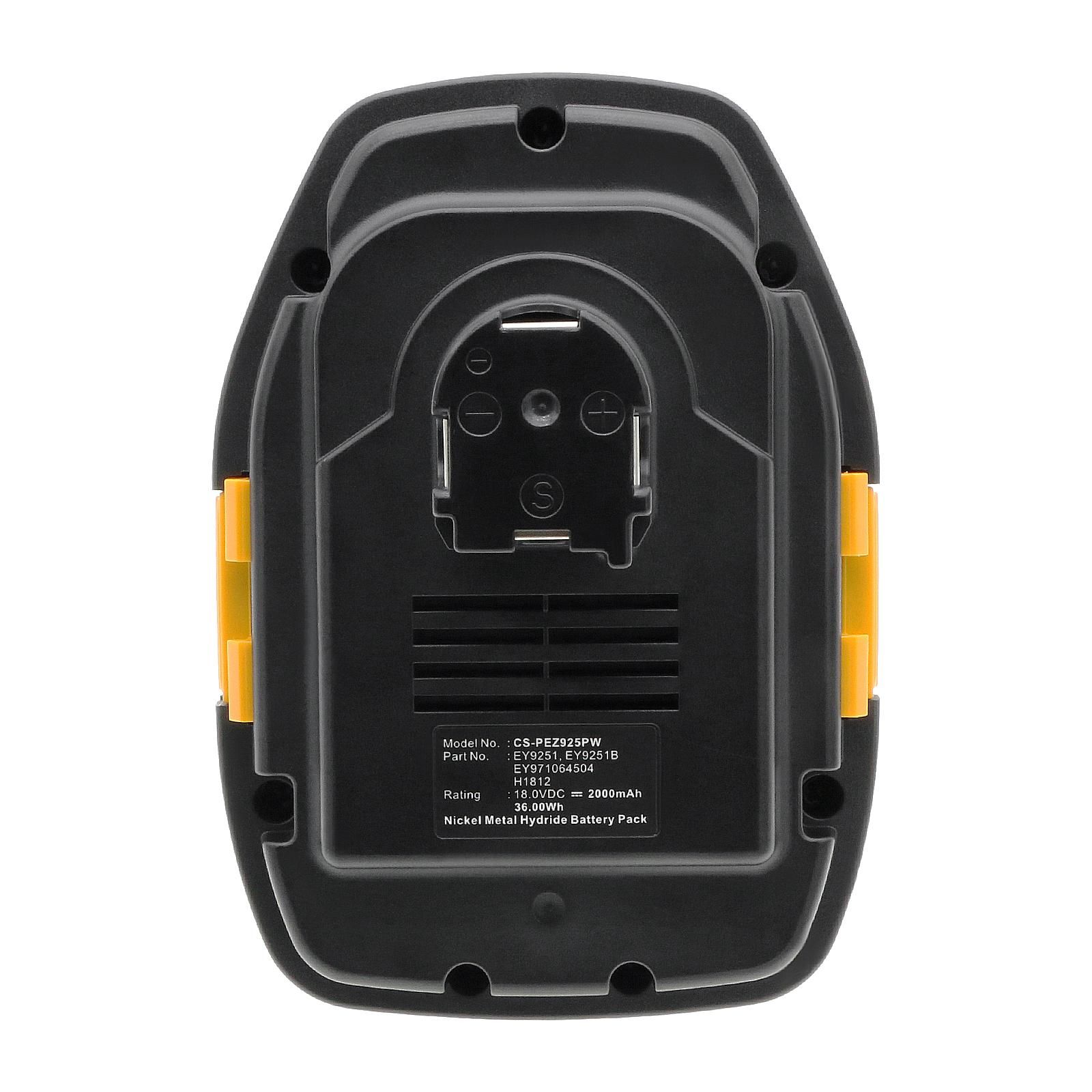 Panasonic EY3551 Battery Replacement