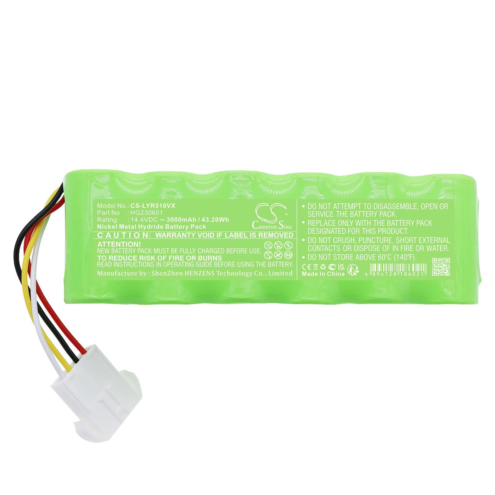 LEXY R510-3 Battery Replacement
