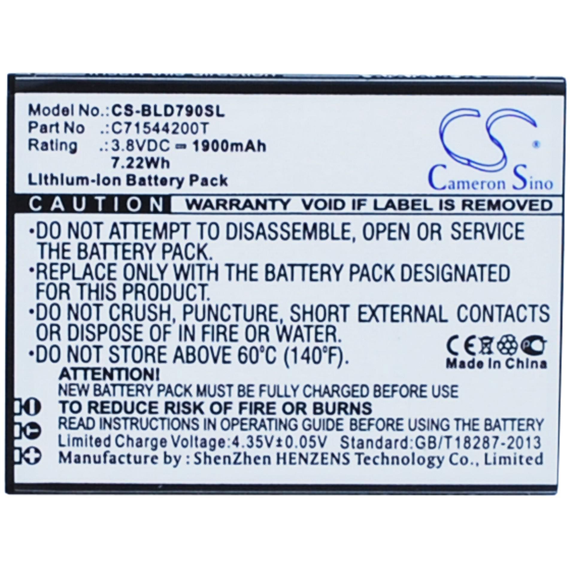BLU D790L Battery Replacement