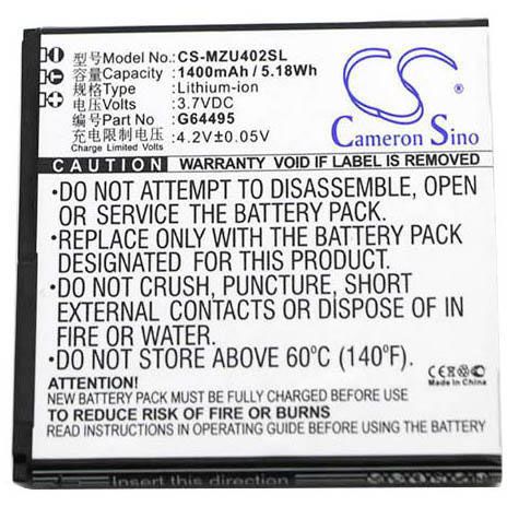 Navon Mizu M402 Battery Replacement