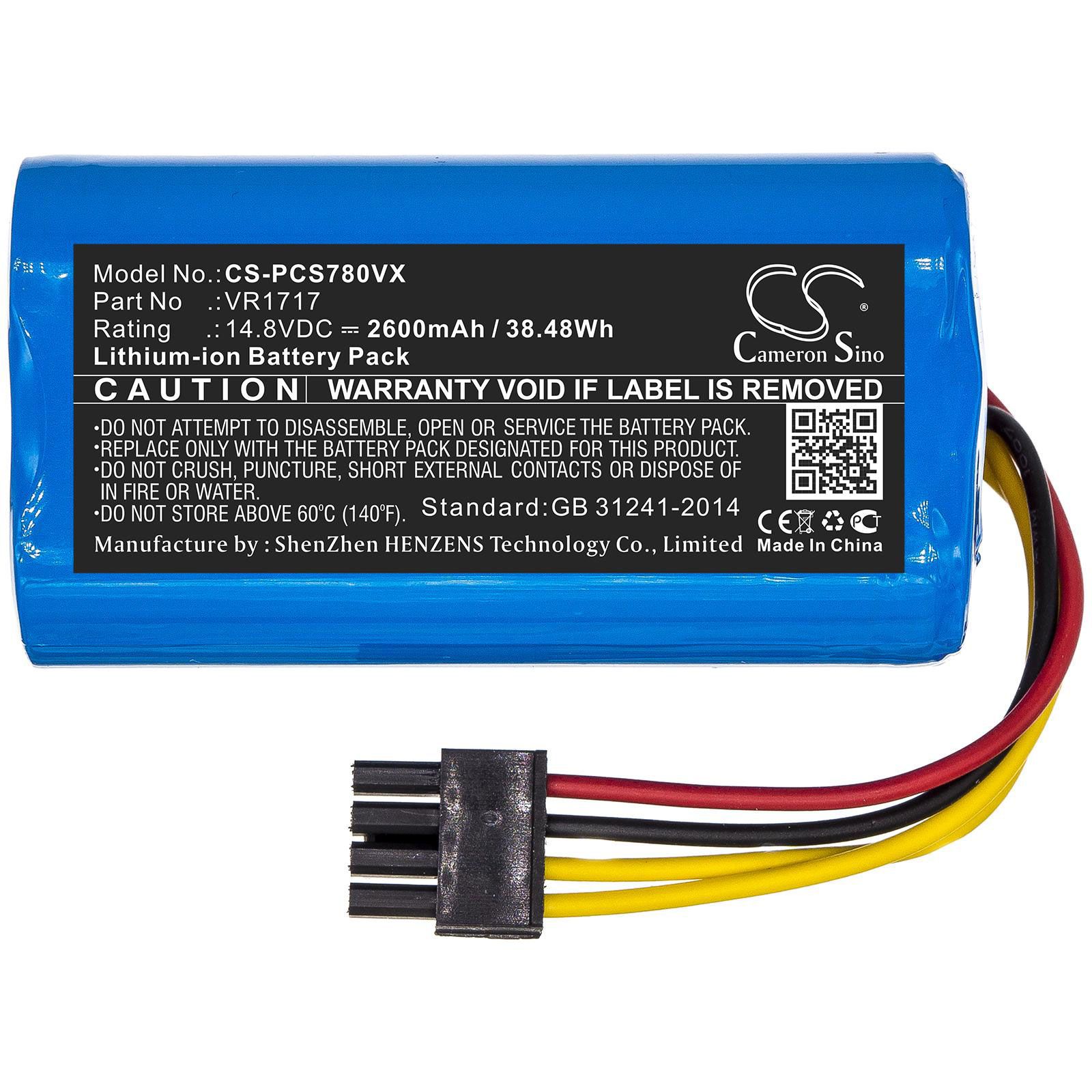 Proscenic VR1717 Battery Replacement