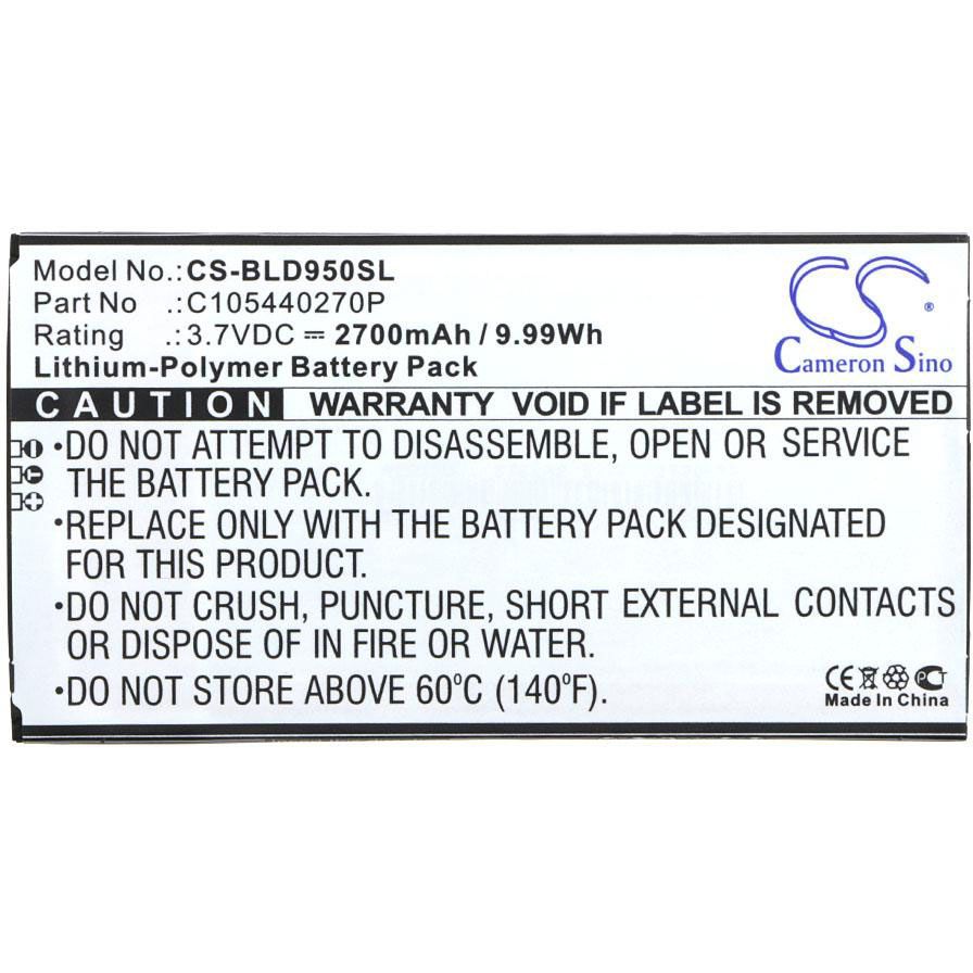 BLU D950L Battery Replacement
