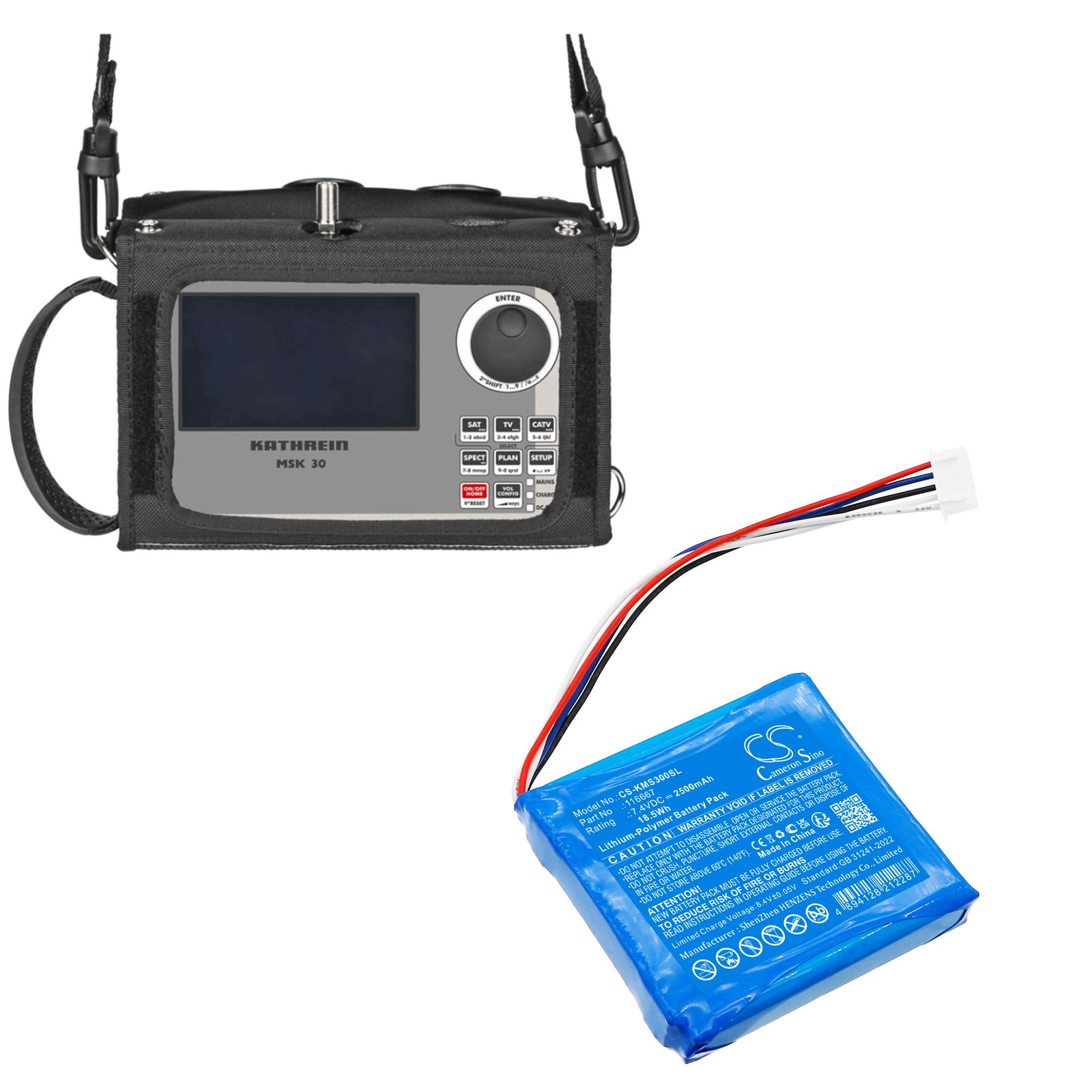 Kathrein MSK 30 Battery Replacement