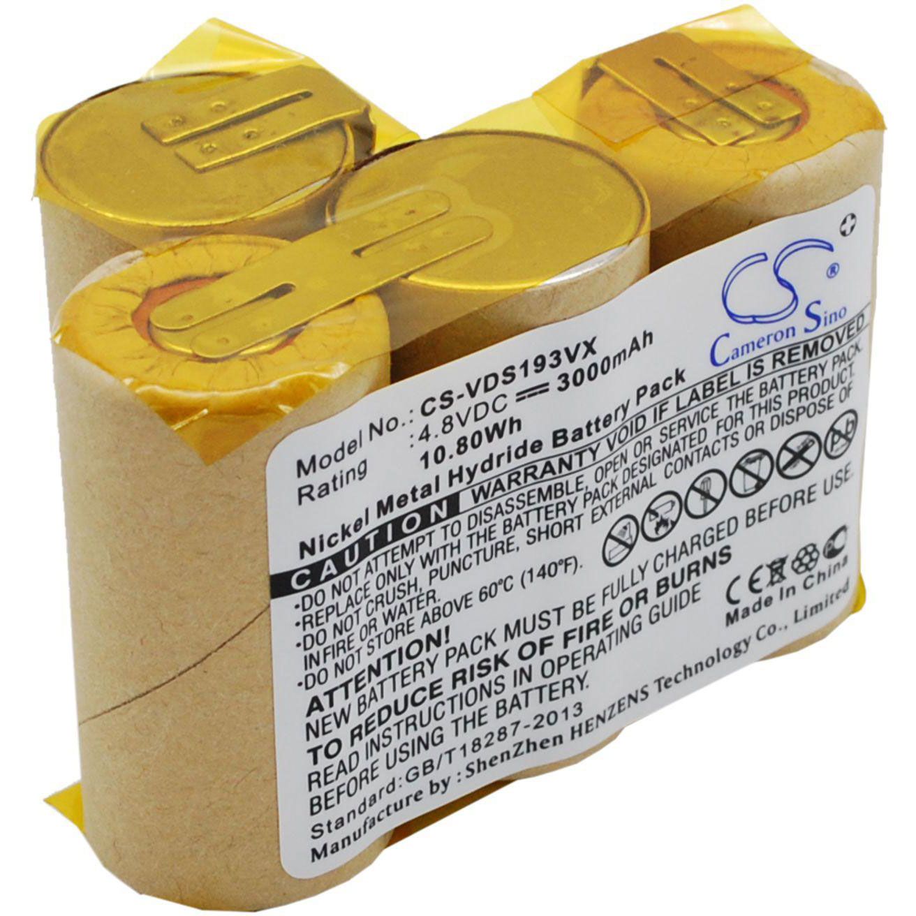 Vileda AS-193E9A Battery Replacement