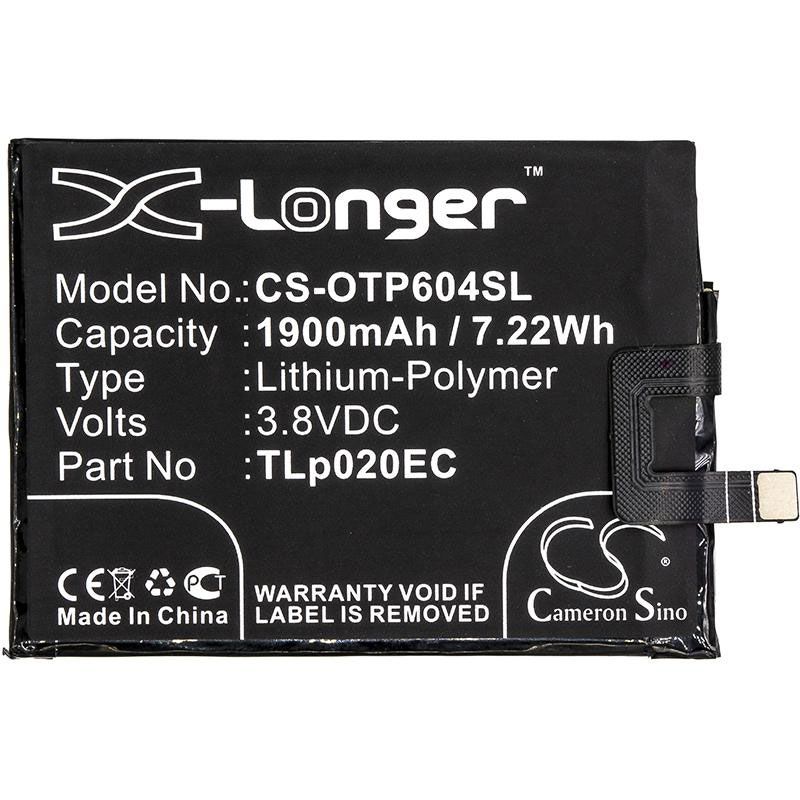 Alcatel OT-6044 Battery Replacement