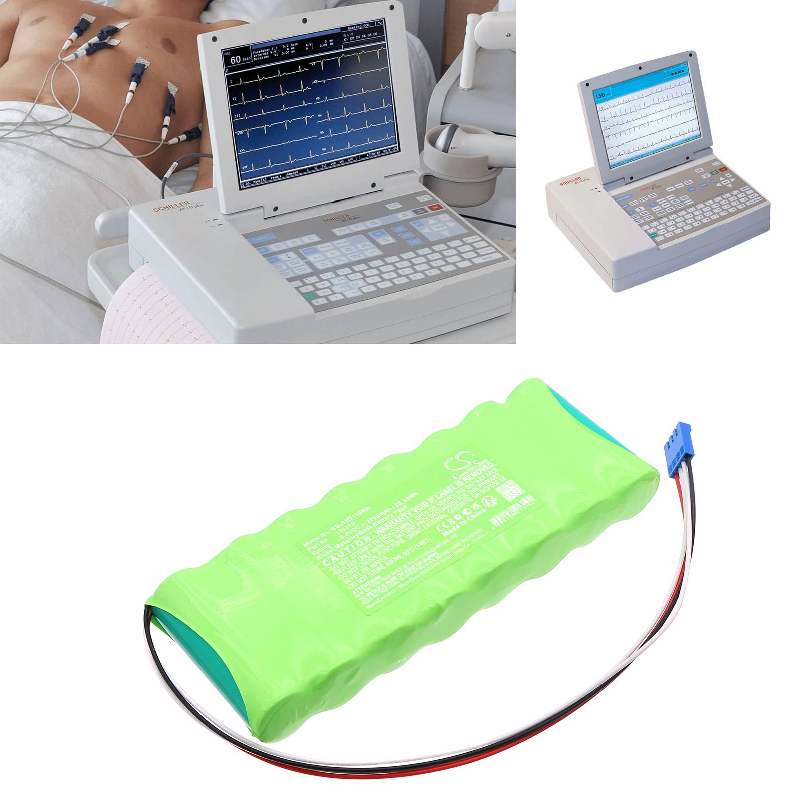 Schiller AT10 plus Battery Replacement