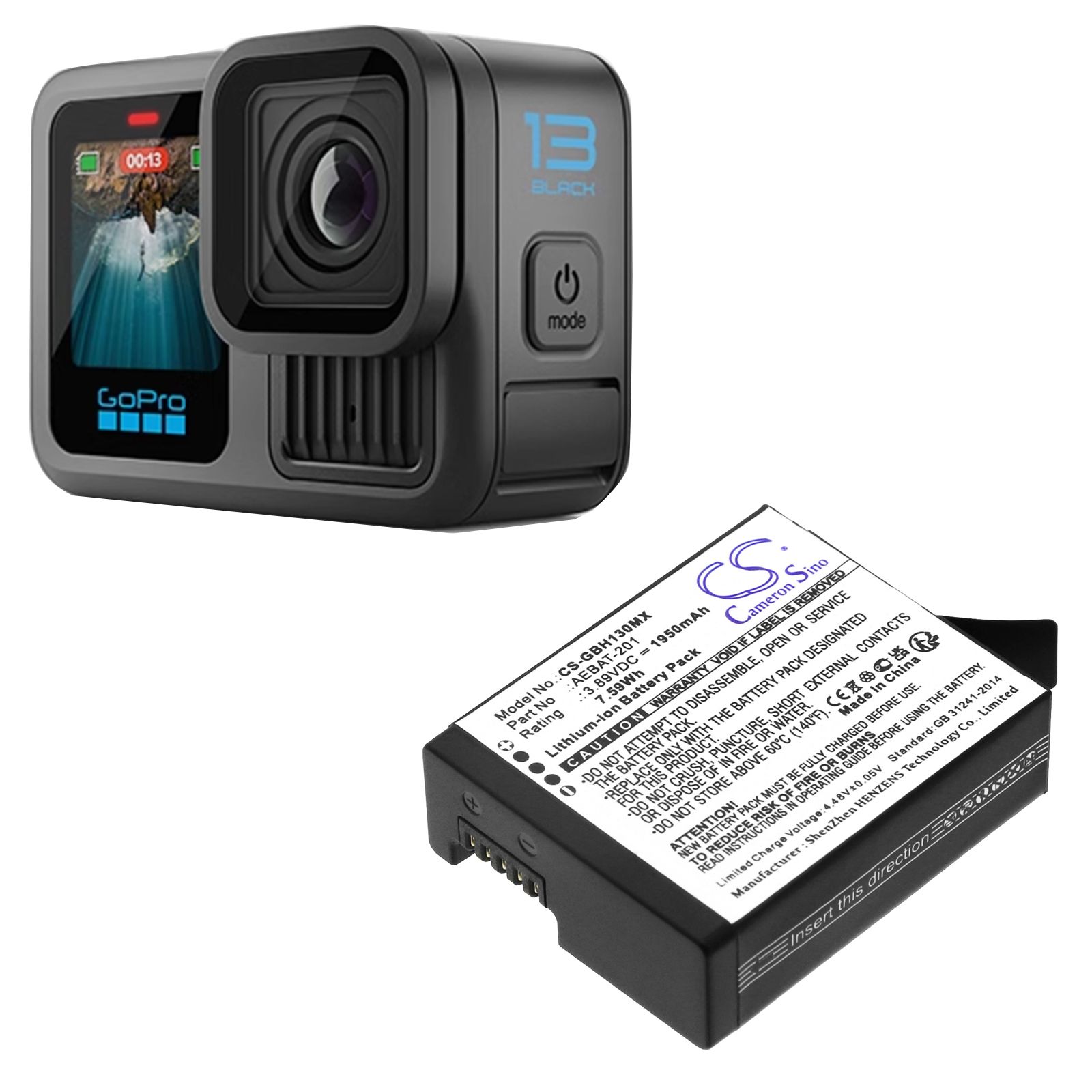 GoPro HERO13 Battery Replacement