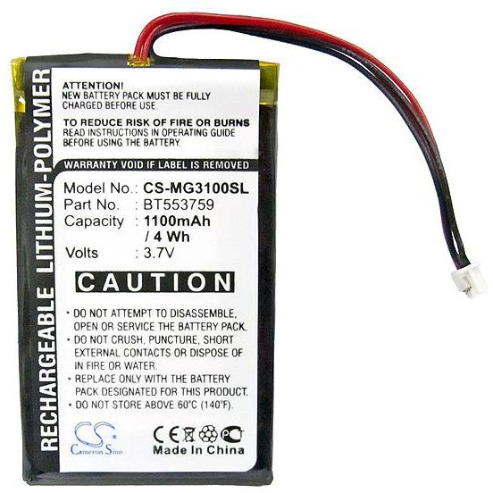 Typhoon MyGuide 3100 Battery Replacement