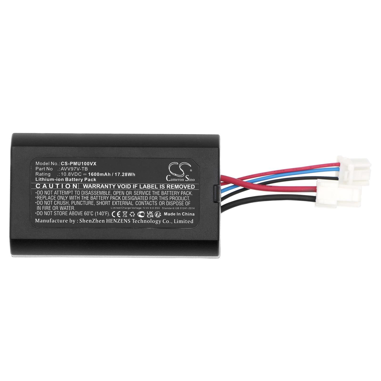 Panasonic MC-SBU1F-G Battery Replacement