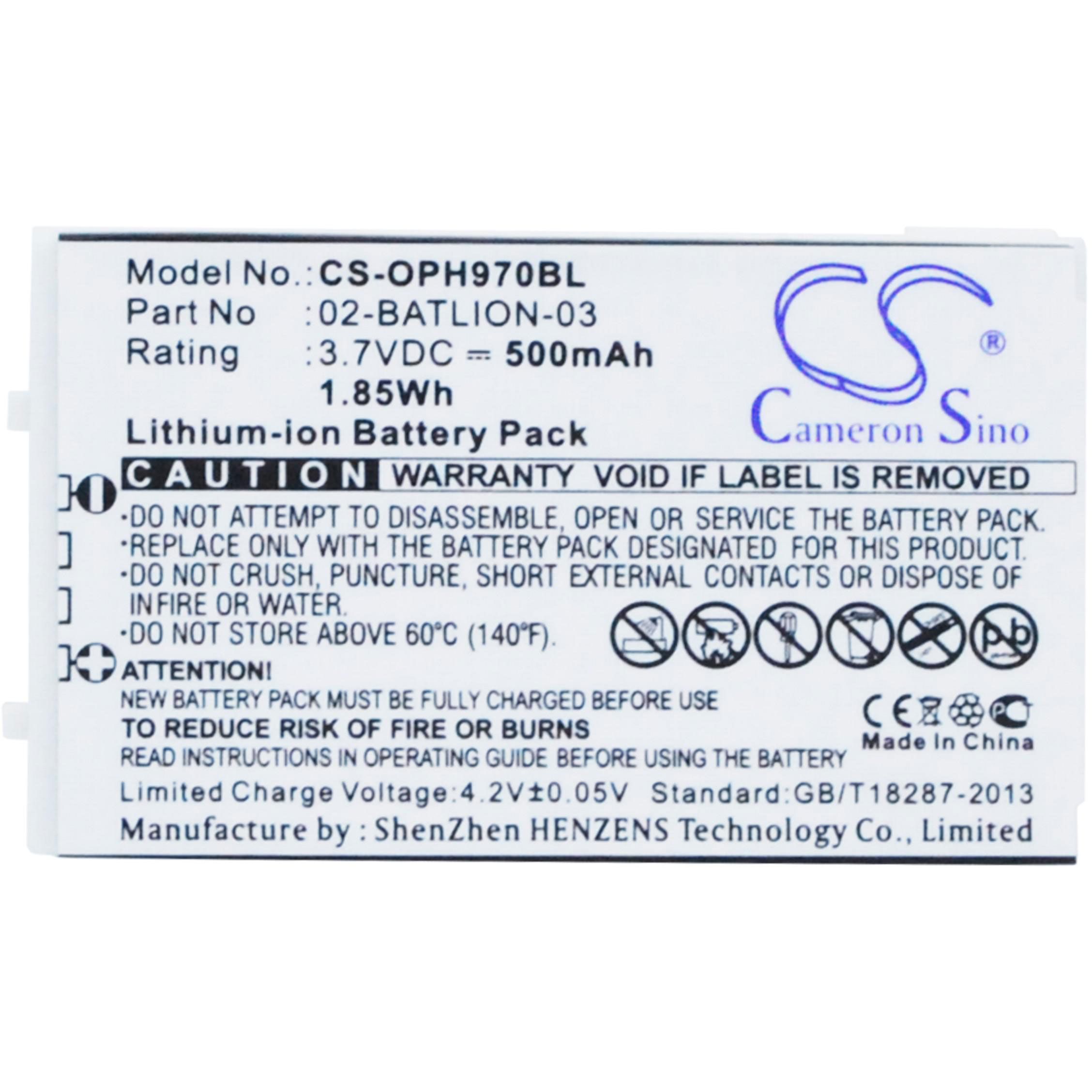 Opticon OPL-7734 Battery Replacement