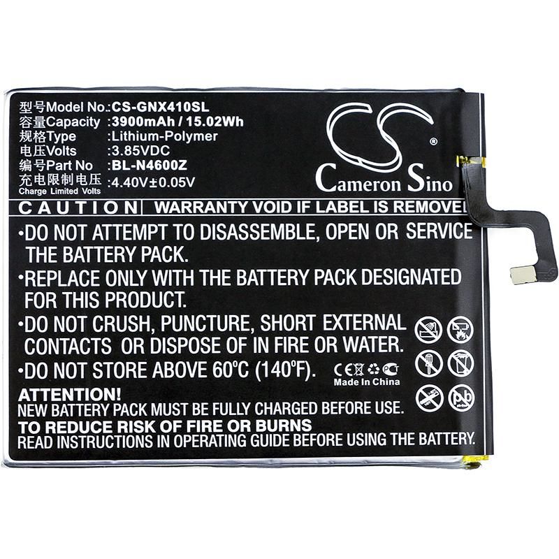 Gionee Allview X4 Xtreme Soul Dual SIM Battery Replacement