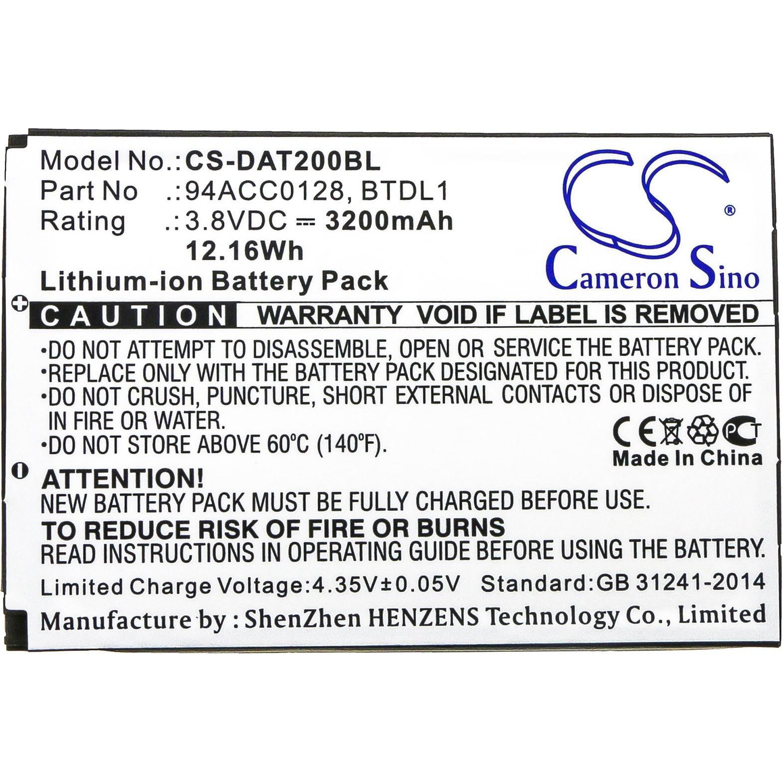 Datalogic 3H21-00000491 Battery Replacement