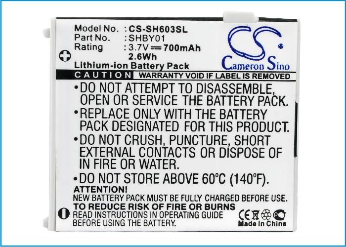 Sharp V603SH Battery Replacement