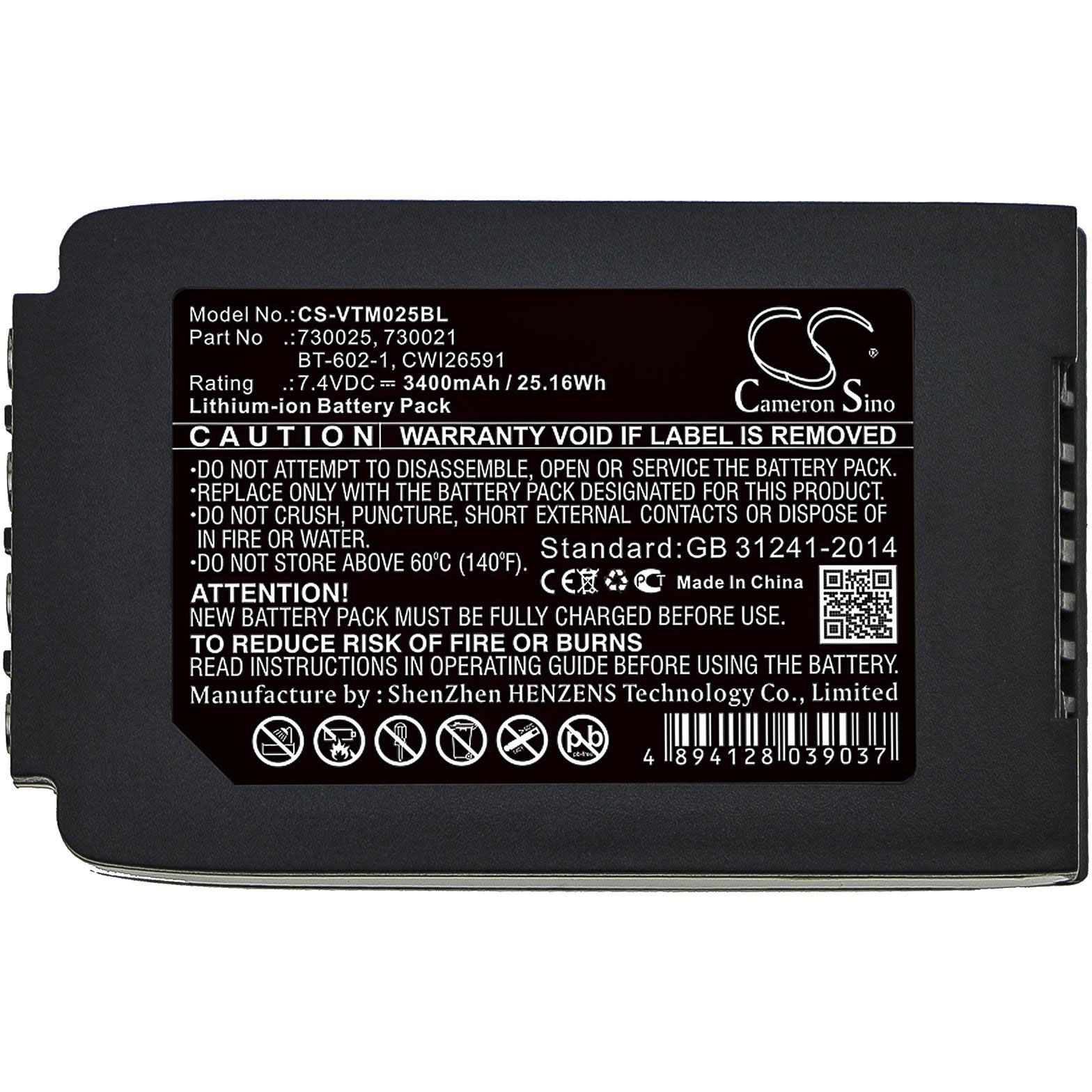 Vocollect 730021 Battery Replacement