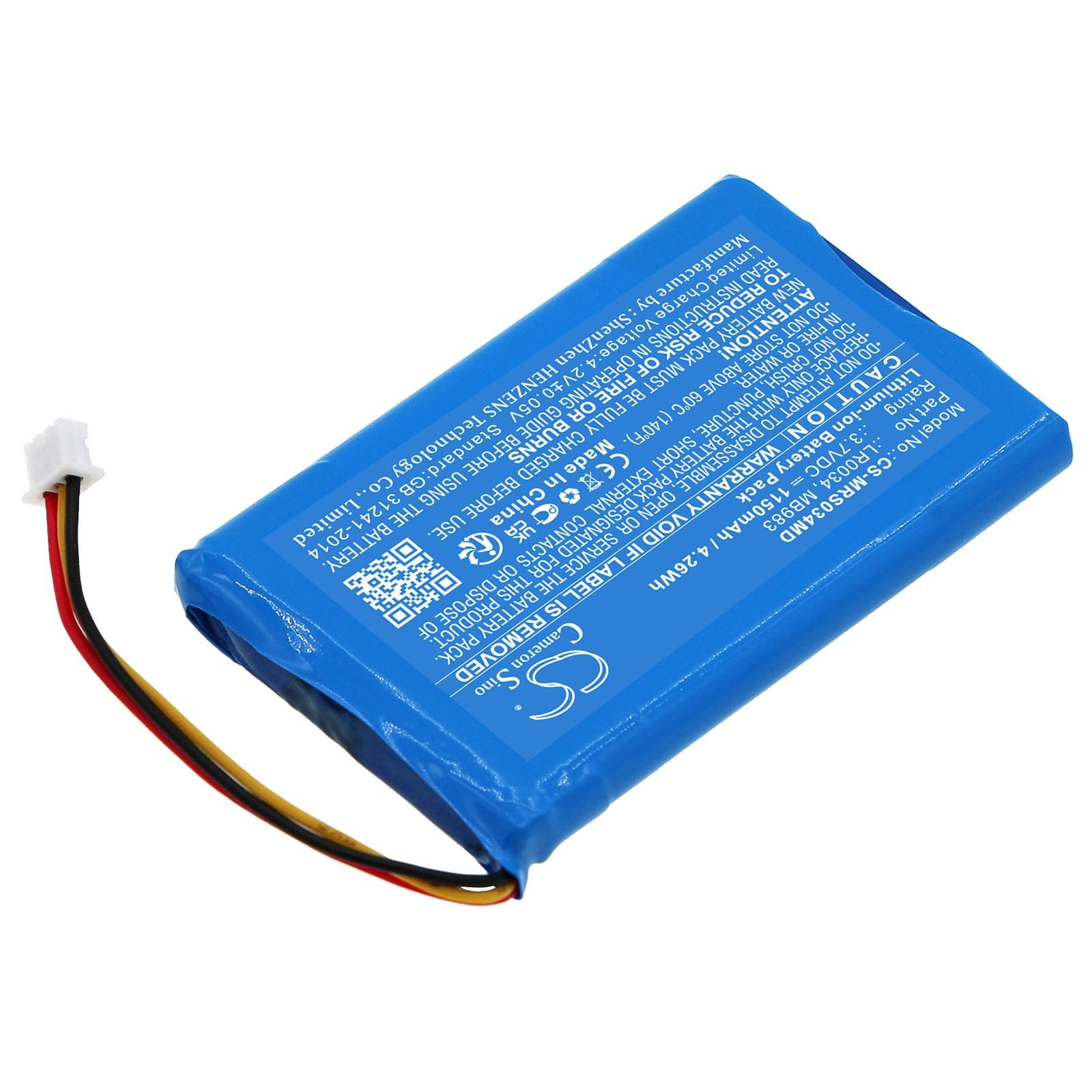 MIR LR0034 Battery Replacement