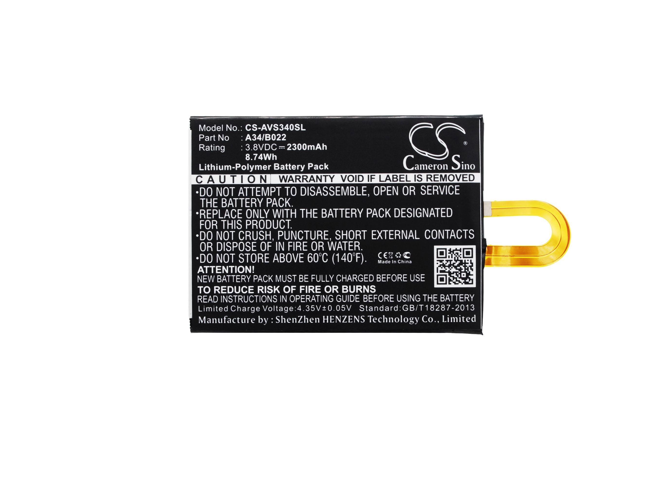 AVUS A34 Battery Replacement