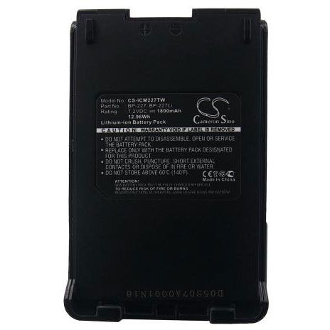 Icom IC-E85 Battery Replacement