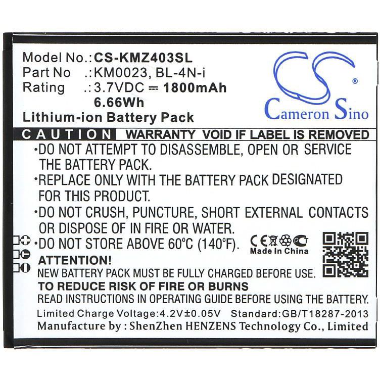 Kruger&Matz Live Battery Replacement