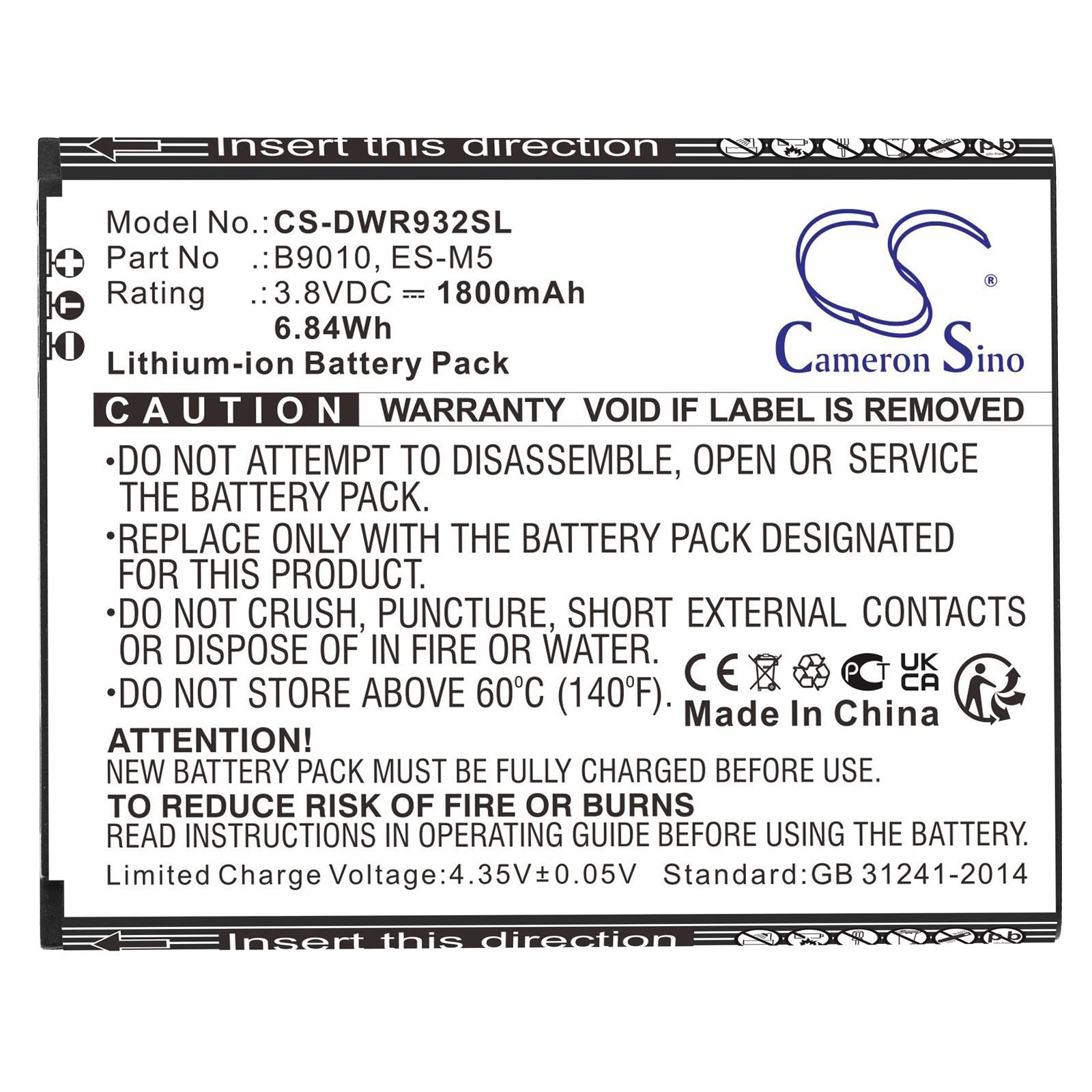 D-Link B9010 Battery Replacement