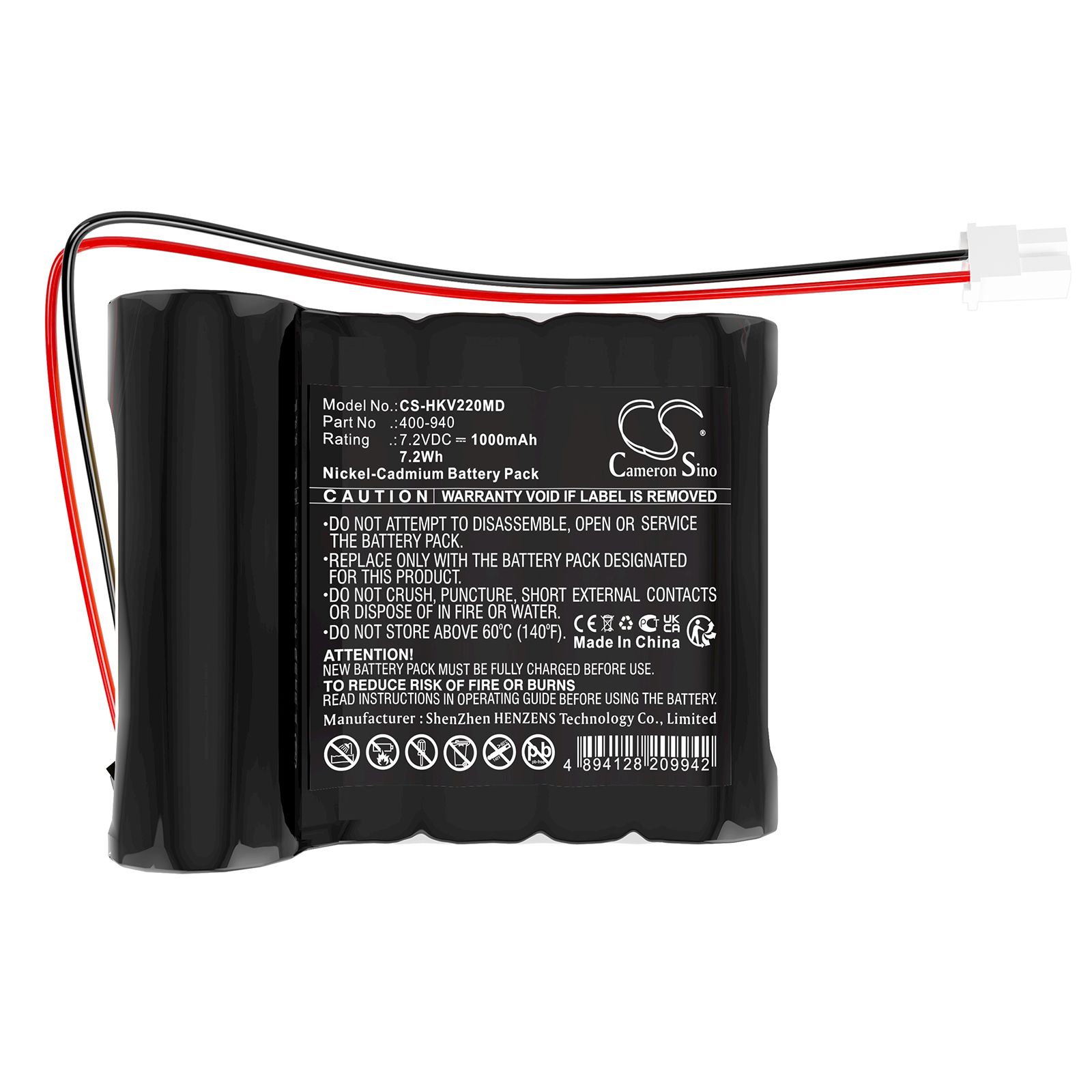 Heska 400-940 Battery Replacement