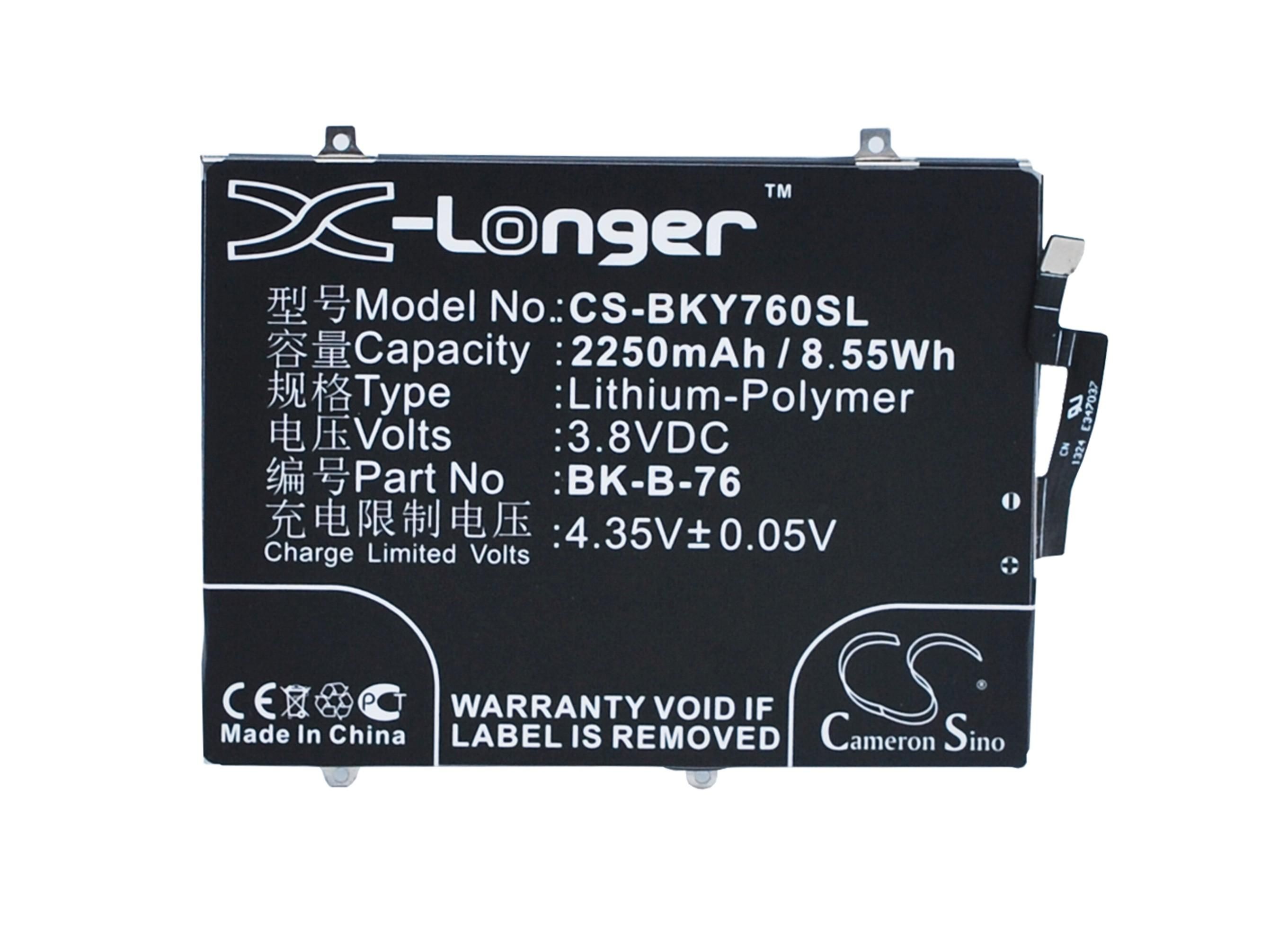 BBK BK-B-76 Battery Replacement