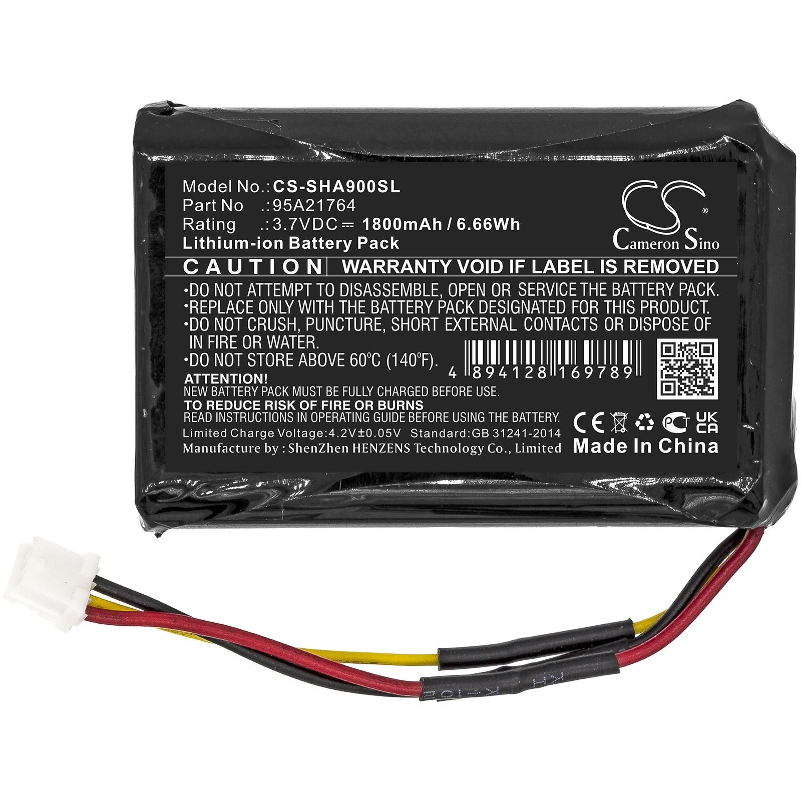 Shure SHA900 Battery Replacement