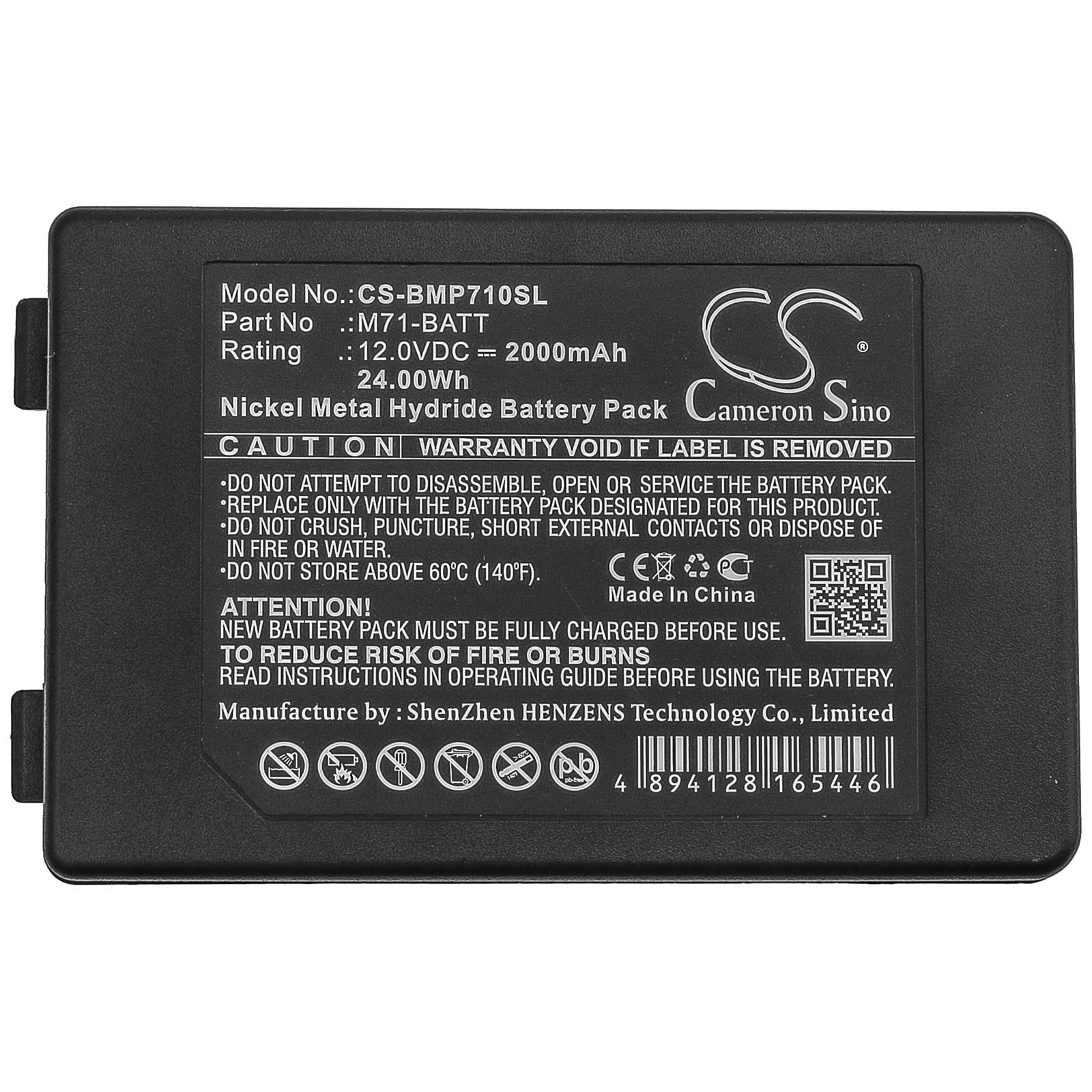 Brady BMP71 Battery Replacement