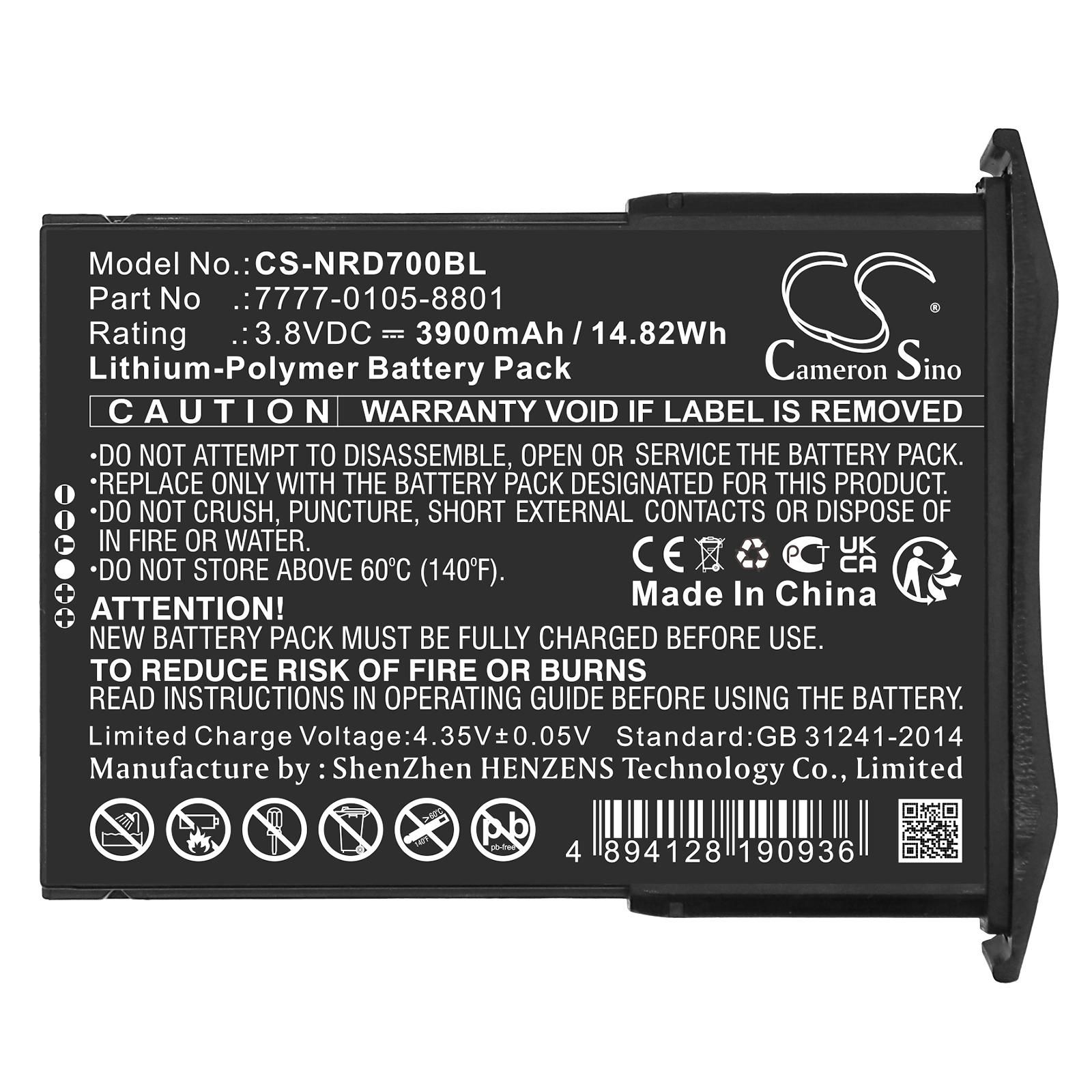 NCR Orderman 7 Battery Replacement