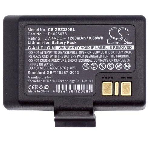 Zebra P1026078 Battery Replacement