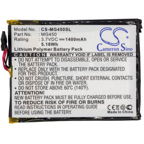 Typhoon MyGuide 4500 Battery Replacement