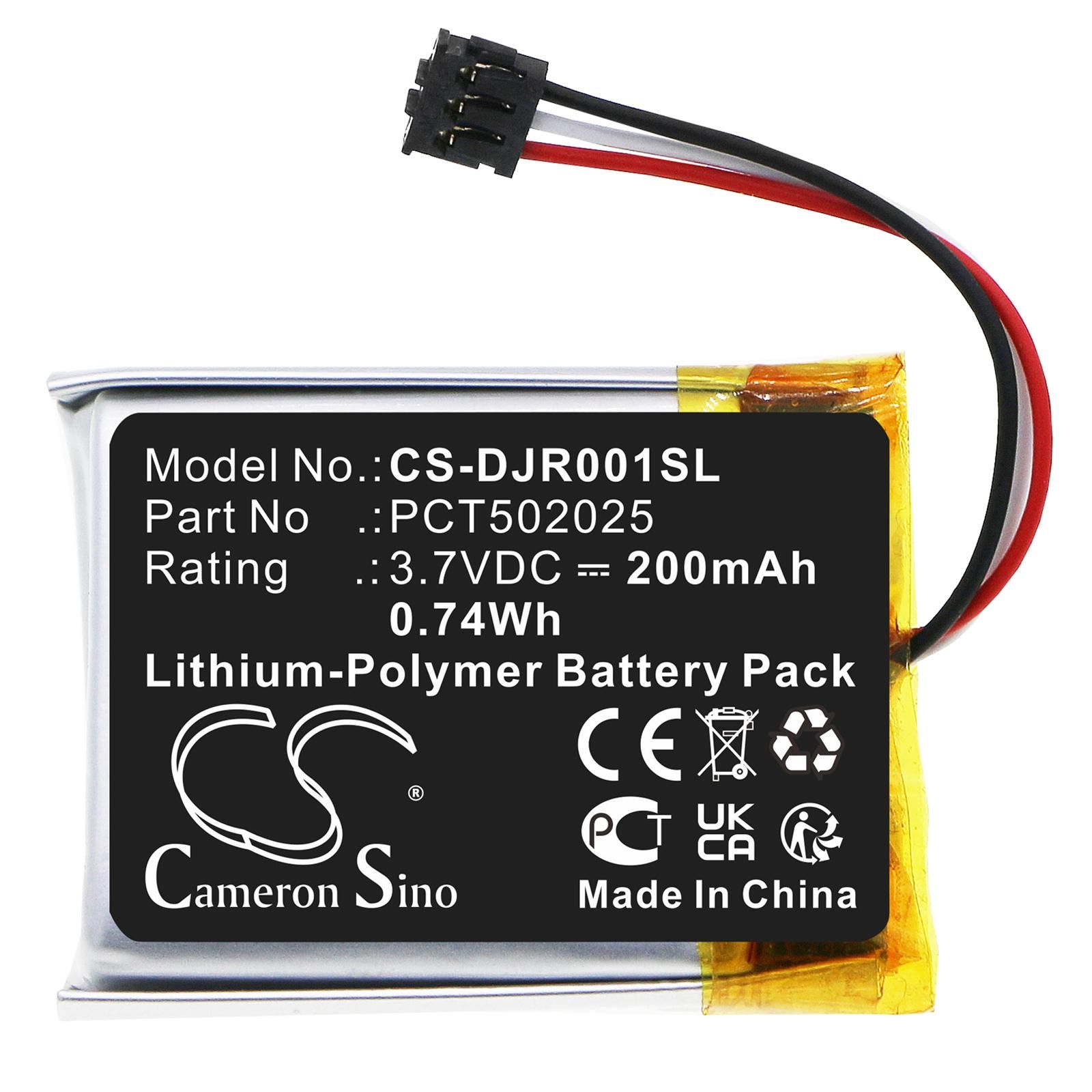DJI PCT502025 Battery Replacement