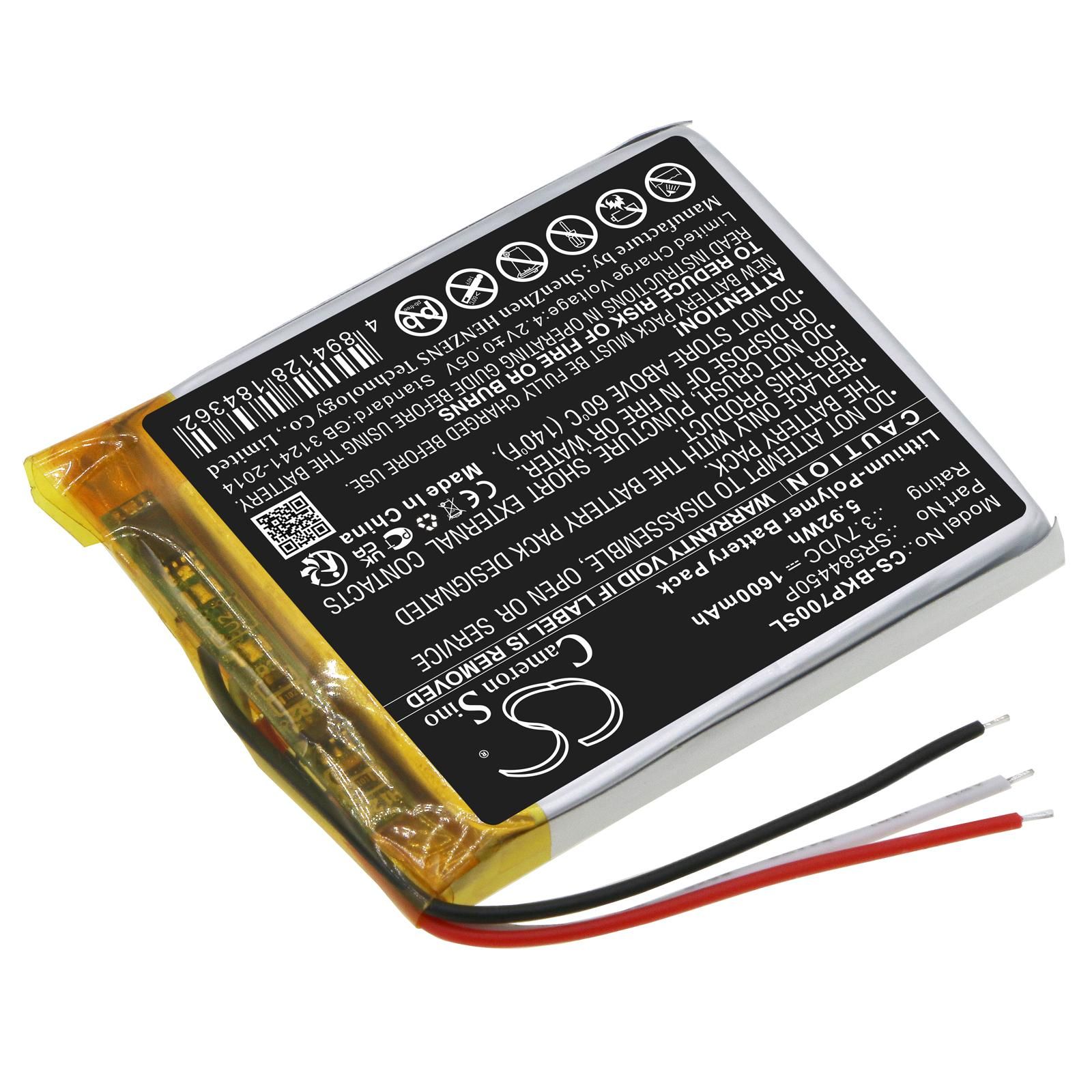 Becker TRANSIT7SLEU Battery Replacement