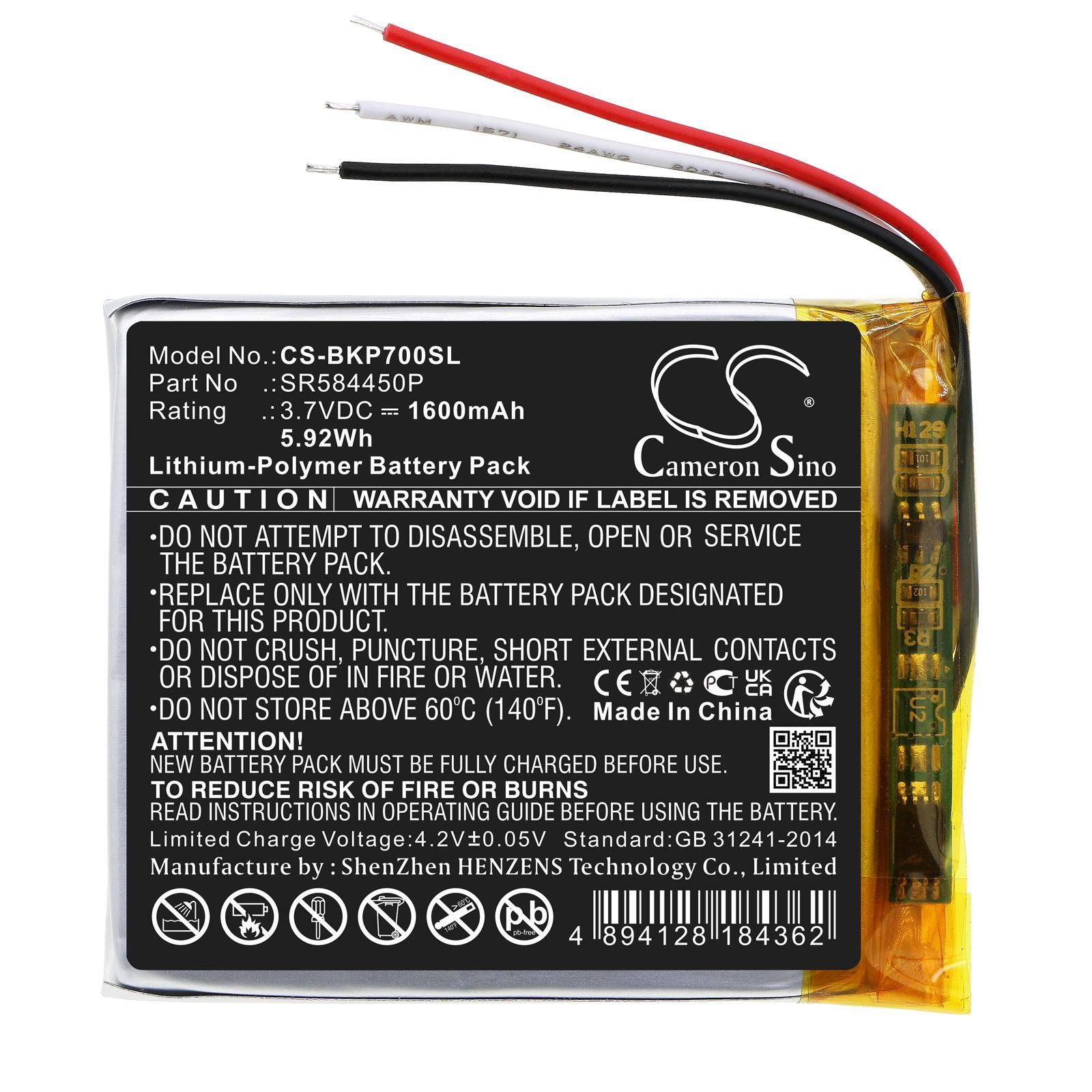 Becker TRANSIT7SLEU Battery Replacement